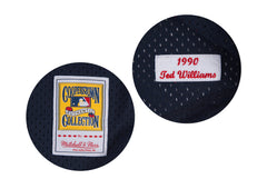 Mitchell & Ness Ted Williams 1990 Authentic Mesh BP Jersey Boston Red Sox | Casa De Caps