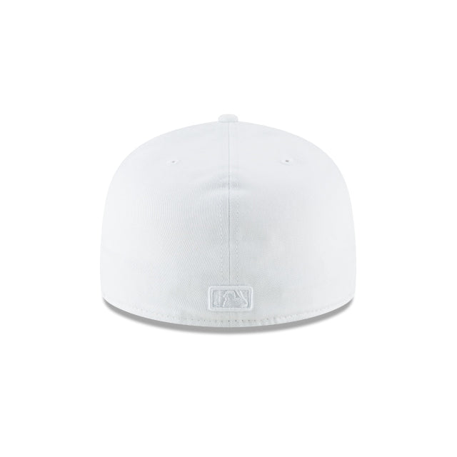 Los Angeles Dodgers Mlb Basic 59Fifty Fitted White on White | Casa de Caps