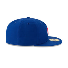 CHICAGO CUBS WORLD SERIES SIDE PATCH 59FIFTY FITTED