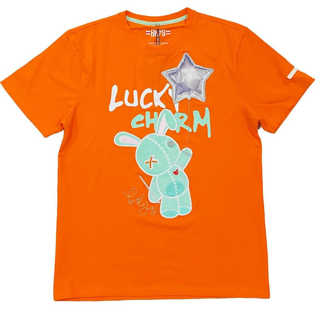 BKYS Lucky Star Tee (Orange) Lucky Charm | Casa de Caps