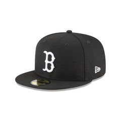 Boston Red Sox Black On White 59Fifty Fitted | Casa de Caps