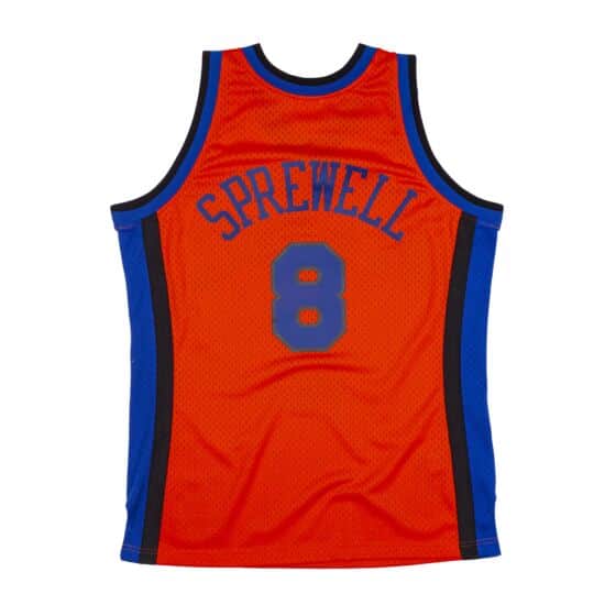 Mitchell & Ness Reload Swingman Latrell Sprewell New York Knicks 1998-99 Jersey | Casa de Caps