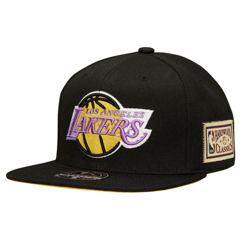 Mitchell & Ness Champ Patch Fitted HWC Los Angeles Lakers | Casa de Caps