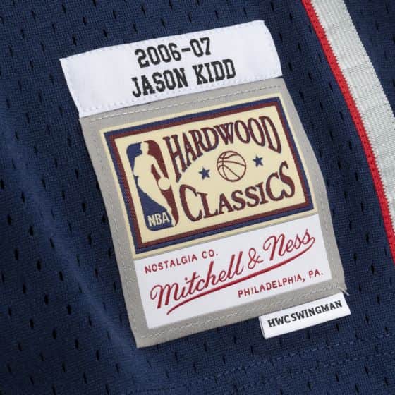 Mitchell & Ness Jason Kidd New Jersey Nets 2006-07 Swingman Jersey | Casa de Caps