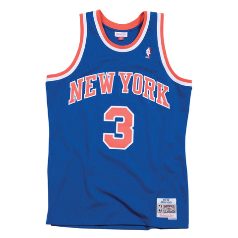 Mitchell & Ness John Starks New York Knicks Road 1991-92 Swingman Jersey | Casa de Caps