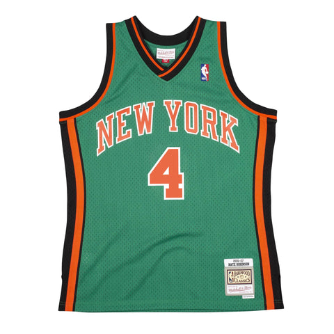 Mitchell & Ness Nate Robinson New York Knicks 2006-07 (Green) St. Paddy's Day Swingman Jersey | Casa de Caps