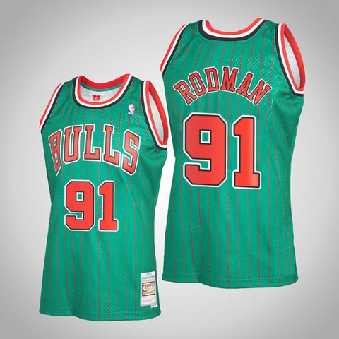 Mitchell & Ness Reload Swingman Dennis Rodman Chicago Bulls 1995-96 Jersey | Casa de Caps