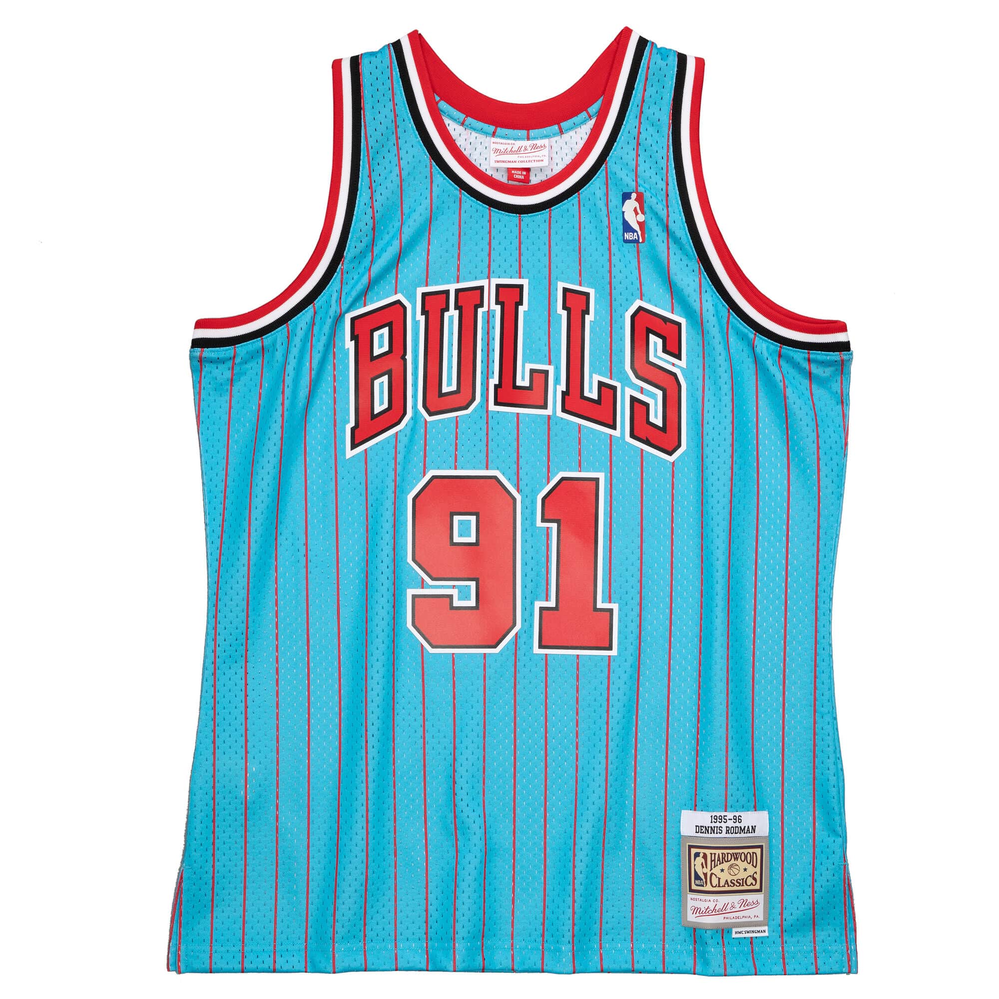 Mitchell & Ness Reload Swingman Dennis Rodman Chicago Bulls 1995-96 Jersey