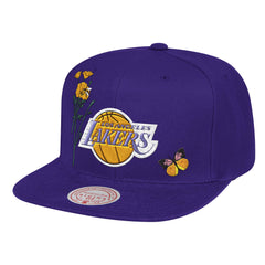 Mitchell & Ness State Flower Snapback HWC Los Angeles Lakers | Casa de Caps