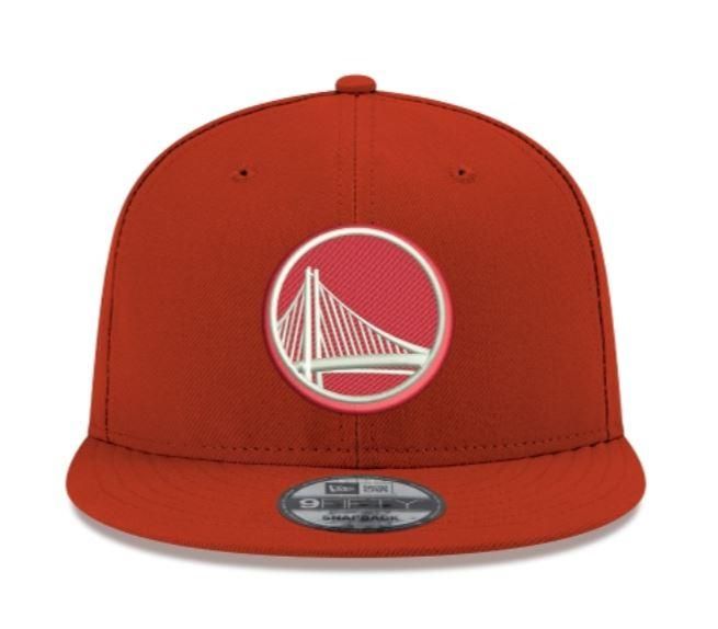 GOLDEN STATE WARRIORS SCARLET WHITE 9FIFTY SNAPBACK