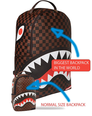 SPRAYGROUND BIGGEST BACKPACK IN THE WORLD (ONLY 20 MADE) | Casa de Caps