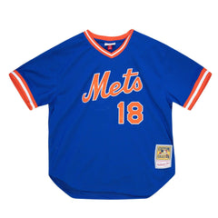 Mitchell and Ness Authentic Darryl Strawberry New York Mets 1986 Pullover Jersey | Casa de Caps