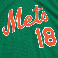 Authentic Darryl Strawberry New York Mets 1988 (Green) Pullover Jersey