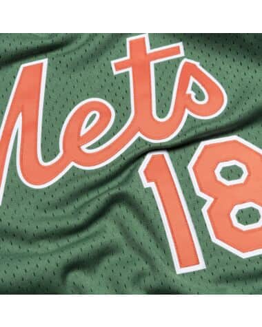 St. Paddy's Green Mitchell & Ness New York Mets 1988 Darryl Strawberry | Casa De Caps