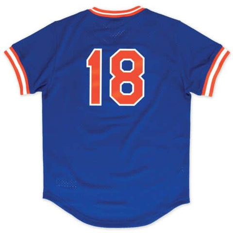 Authentic Darryl Strawberry New York Mets 1986 Pullover Jersey