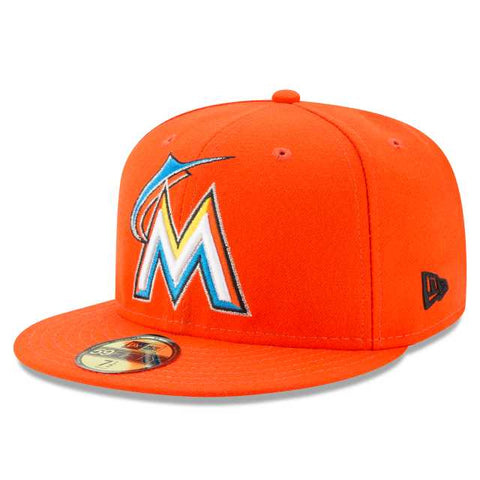 NEW ERA MLB ON-FIELD COLLECTION  MIAMI MARLINS AUTHENTIC COLLECTION 59FIFTY FITTED