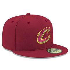 NEW ERA NBA COLLECTION CLEVELAND CAVALIERS TEAM COLOR 59FIFTY FITTED