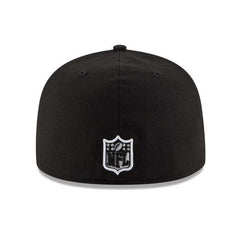 NEW ERA NFL COLLECTION  TAMPA BAY BUCCANEERS BLACK & WHITE 59FIFTY FITTED