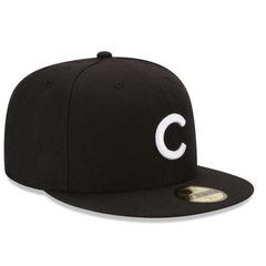 NEW ERA MLB COLLECTION CHICAGO CUBS BLACK & WHITE 59FIFTY FITTED