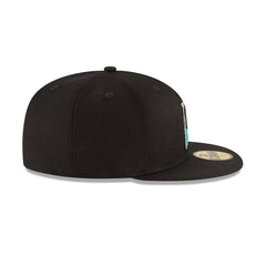 FLORIDA MARLINS WORLD SERIES BLACK WOOL 59FIFTY FITTED