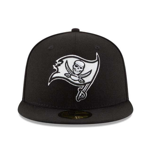 NEW ERA NFL COLLECTION  TAMPA BAY BUCCANEERS BLACK & WHITE 59FIFTY FITTED | Casa de Caps