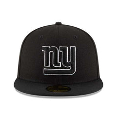 NEW ERA NFL COLLECTION NEW YORK GIANTS BLACK & WHITE 59FIFTY FITTED | Casa de Caps