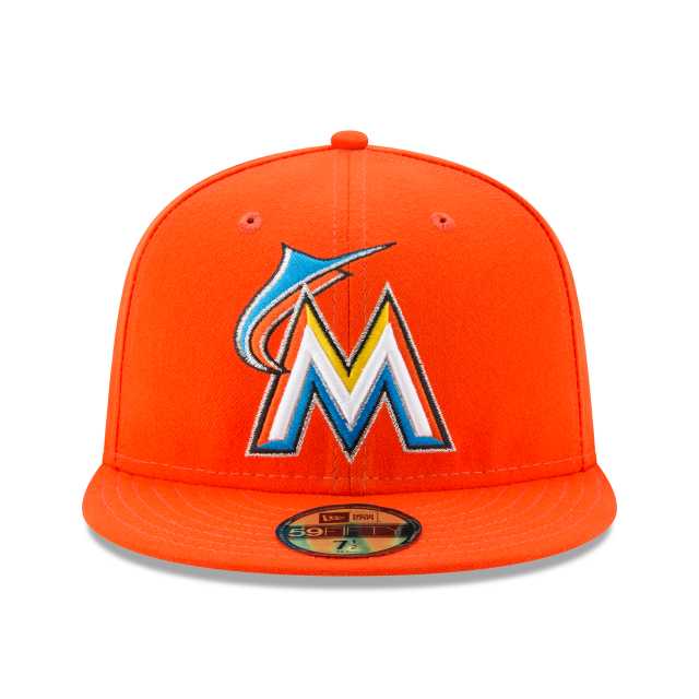 NEW ERA MLB ON-FIELD COLLECTION  MIAMI MARLINS AUTHENTIC COLLECTION 59FIFTY FITTED | Casa de Caps