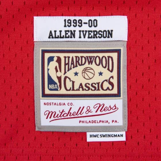 Reload Swingman Allen Iverson Philadelphia 76ers 1999-00 Red Jersey | Casa de Caps